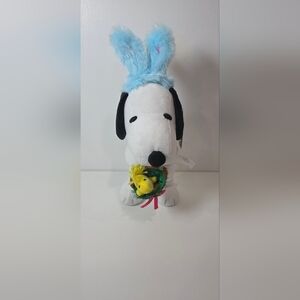 Side Stepper Snoopy With Bunny Ears! New Gemmy 2025 Eastr